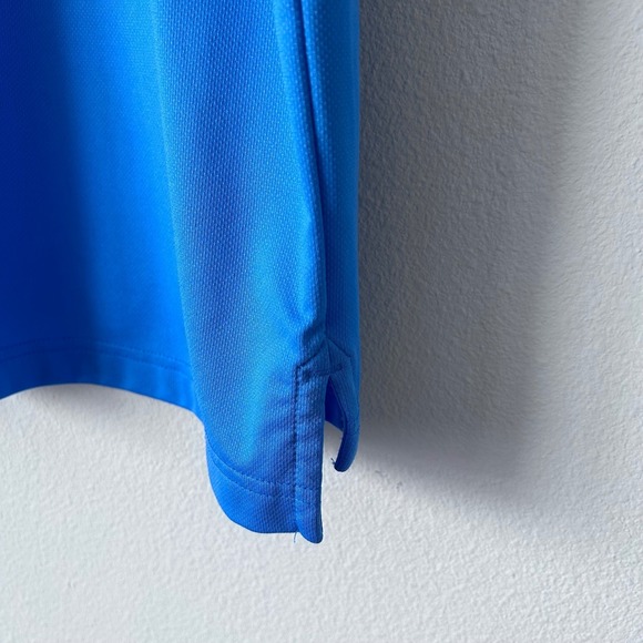 Callaway Mens Large Golf Polo Shirt Blue Opti-Dri Short Sleeve Performance - Picture 6 of 14